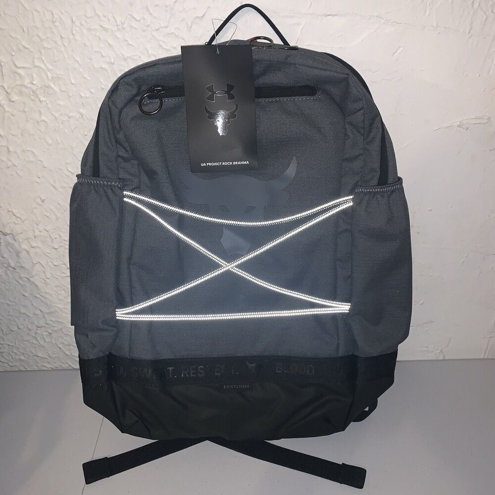 Under Armour Backpack Bag Project Rock Storm Brahma Laptop Everyday Office NWT